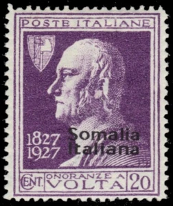 SOMALIA 97 - Alexandro Volta "1927 Provisorium" (pb84145) NH - Bild 1 von 1