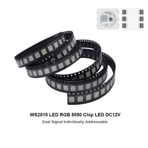 WS2815 RGB Full color LED Chip 12V 5050 Dual signal Addressable Digital LED DIY - Picture 1 of 5