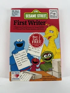 Sesame Street First Writer: A Beginning Word Processor for Children IBM Game EUC - Picture 1 of 6