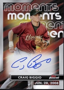 [DIGITAL] Topps Bunt - Craig Biggio - Finest 23 S1 - Moments Signature - Picture 1 of 1