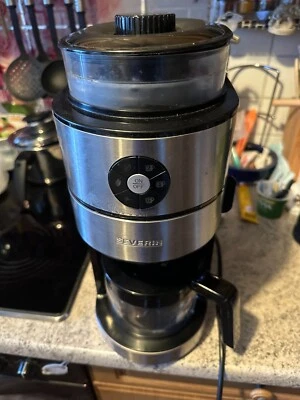 Severin KA 4811 Kaffeemaschine mit Mahlwerk Edelstahl - Bild 1 von 4
