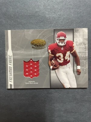2003 Leaf Certified Materials Freshman Fabric /1250 Larry Johnson #158 Rookie RC - Image 1 of 2
