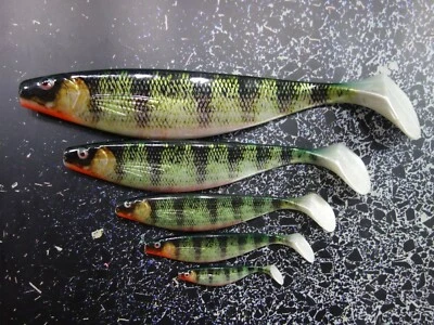 BALZER PRINT SHAD Balzer Shirasu 3D Photo Print Shads Bass Wobbler Barsch UV Plötze Köder Hecht