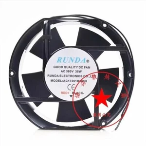 RUNDA AC17251B380H 17251 AC380V Ventola di raffreddamento assiale 35 W - Foto 1 di 2