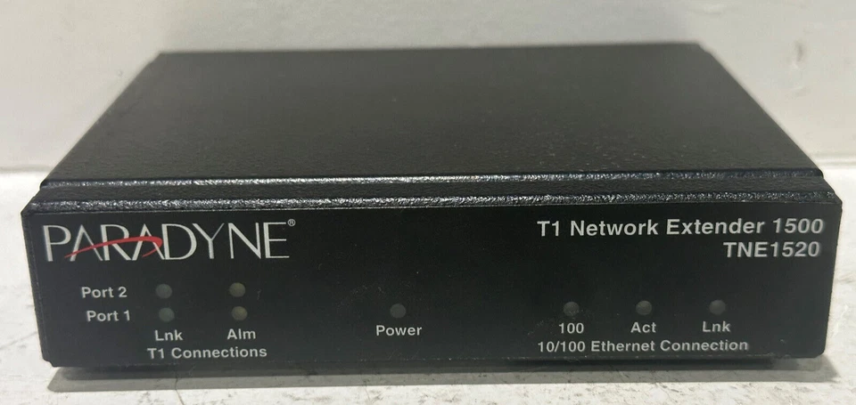 Paradyne TNE1520-S 10/100 Ethernet T1 Network Extender - Image 1 of 3