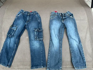 LOT of 2: boys WRANGLER JEANS Size 7 - Picture 1 of 9