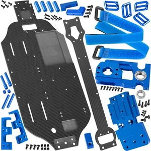 Carbon Fibre Chassis Upgrades Part for 1/10 Slash 4X4 VXL,RC Chassis Protect Arm - Picture 1 of 4