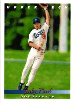 1993 Upper Deck Baseball Card #568 Jody Reed - Image 1 of 2
