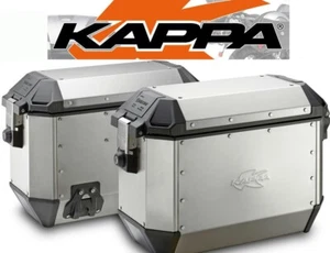 KMS36APACK2 Kappa Coppia Valigie Laterali MONOKEY K MISSION alluminio 36 + 36 Lt - Imagen 1 de 6