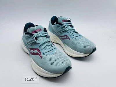 Zapatos para correr Saucony Triumph 20 para mujer talla 8 Mineral Berry Foto 1 de 4