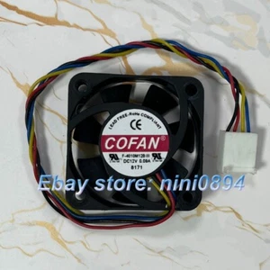 COFAN F-4010M12Blll 12V 0.09A 4010 4cm 4-Wire Cooling Fan - Picture 1 of 2