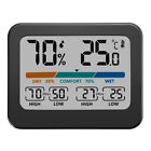 Digitales Temperatur- und Feuchtigkeitsmessgerät, Farb-Großbild-Wetterstation, S
