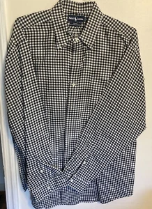 Ralph Lauren BLAKE Langarmshirt mit Knopfleiste Herren XXL Baumwolle/Wolle - Bild 1 von 3