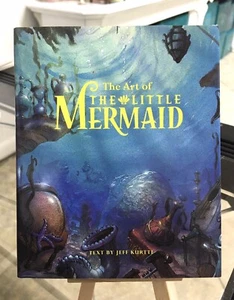 The Art of the Little Mermaid: A Disney Mini Hardback Book Signed Jodi Benson - Picture 1 of 6
