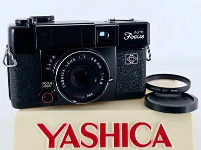 🌸[COMO NUEVO] Lente Yashica para apuntar y disparar cámara fotográfica de 35 mm 38 mm F2,8 JAPÓN Foto 1 de 4