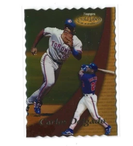 CARLOS DELGADO 2000 Topps Gold Label Class 2 Die-cut Gold Refractor Parallel 100 - Picture 1 of 2