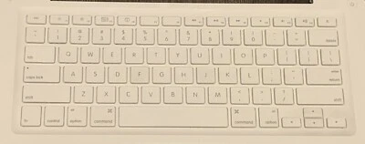 Apple MacBook A1342 LAPTOP KEYBOARD SINGLE KEYCAPS KEYS (A1342) - Image 1 of 4