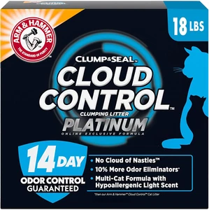 Cloud Control Platinum Multi-Cat Clumping Cat Litter with Hypoallergenic Light S - Picture 1 of 12