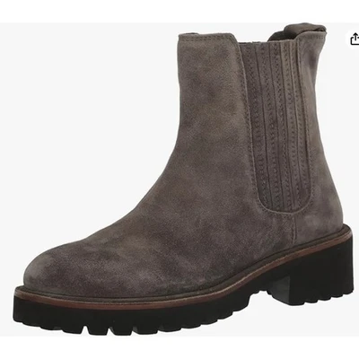 Botas al tobillo Chelsea de gamuza gris para mujer Seychelles resistentes al agua 10 NUEVAS Foto 1 de 4