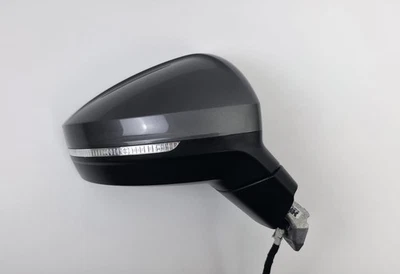 VOLKSWAGEN TOUAREG MK3 4M SQ7 2018-2023 RIGHT DRIVER WING MIRROR 16 PIN GREY OEM - Image 1 of 4