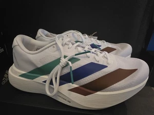 Hombre Adidas Adizero EVO x Pharrell Human Race KI3393 Blanco Verde Azul Talla 5.5 - Imagen 1 de 5