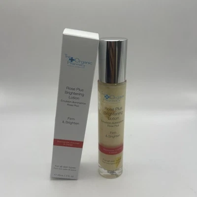 the organic pharmacy rose plus brightening lotion firm & brighten 1.2 oz - Image 1 of 2