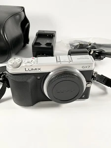 Panasonic LUMIX DMC-GX7 16.0MP Digital Camera - (Body Only) - Marks On Sensor - Picture 1 of 19