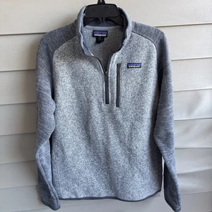 Patagonia 1/4 Zip Pullover Grau Herren M Better Sweater Fleece Outdoor Travel - Bild 1 von 8