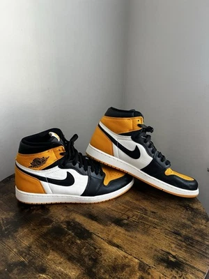 Новый Nike Air Jordan 1 ретро высоты OG такси желтый носок мужчин размер 11 555088-711 - Изображение 1 из 4