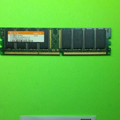 Hynix HYMD264646D8J-D43 HYMD264646D8J-D43 Aa 512MB DDR-400 (PC-3200) PC-3200U - Image 1 of 2