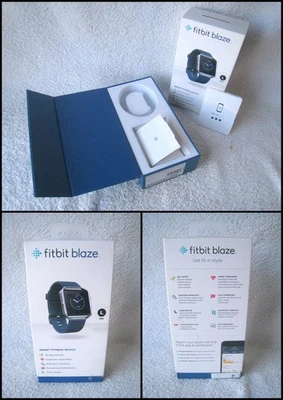 Fitbit Blaze Smart Fitness Watch Box with Inserts & Manual - Image 1 of 4