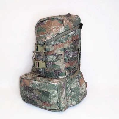 🔥 Paquete de asalto plegable de 3 cremalleras de 20 L en camuflaje de bosque de Xingkong tipo 21 PLA chino Foto 1 de 4