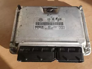 VW Skoda tdi ecu immo off/ removed 038906012AN 0281010107 EDC15VM+ - Picture 1 of 3