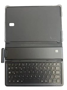 Funda libro teclado oficial Samsung Galaxy Tab S4 con soporte S Pen - Imagen 1 de 9