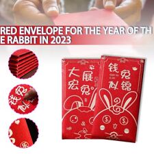 Lunar Chinese New Year Red Envelopes Year Of The Rabbit Lucky