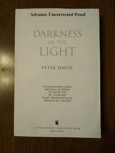 Darkness of the Light by Peter David (2007, PB, ARC) - Picture 1 of 4