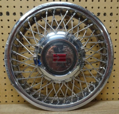 Oldsmobile Cutlass Ciera 1987 1988 1989 1990 tapacubos cubierta de rueda de alambre de 14" Foto 1 de 4