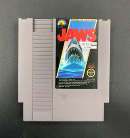 Jaws (Nintendo Entertainment System, NES) Game Only w/ Sleeve