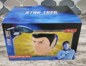 2016 Star Trek The Original Series Spock Ceramic Mug 14 oz Icup 07972 Head Face - Picture 1 of 13