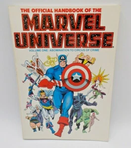 Official Marvel Universe Handbook Vol 1 : 3rd Print 1989 - Picture 1 of 5