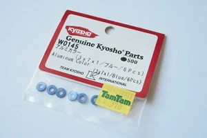 Kyosho Aluminium Blue Shims/Washers 3x7x1mm (6pcs) - W0145 - Picture 1 of 1