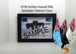 EF88 Enhanced Austeyr | Australian Defence Force - Framed Memorabilia - Foto 1 di 8