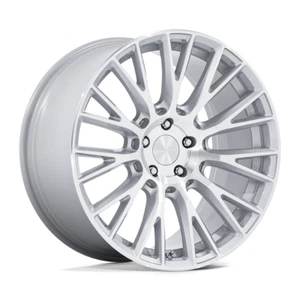 ROTIFORM LSE RC201 20X8.5 5X112 ET40 Gloss Silver w/Machined Face (Qty of 1) - Picture 1 of 4