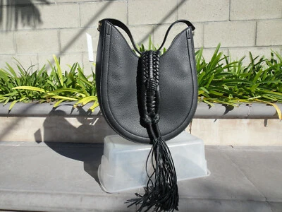 BOLSO DE MANO pequeño Altuzarra GHIANDA KNOT, cuero granulado negro precio de venta sugerido por el fabricante $1895, nuevo con etiquetas Foto 1 de 4