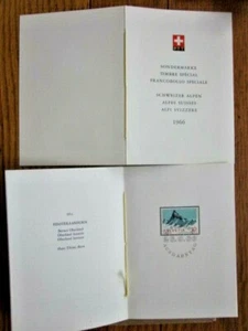 Switzerland MATTERHORN SWISS ALPS MOUNTAIN 1966 SCARCE PTT FIRST DAY FOLDER - Picture 1 of 2
