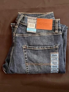 NWT  $99  Lucky Brand 412 Athletic Slim 2-Way Stretch Denim Jeans - 32x32 - Picture 1 of 4