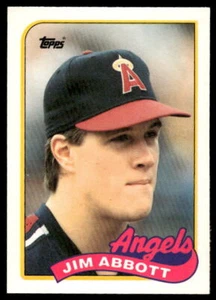 Topps Traded #2T 1989 Jim Abbott - Imagen 1 de 2