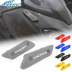For Yamaha TMAX 560 2022-2023 Tech Max Rear View Side Mirror HoleCap Plate Cover - Picture 1 of 6