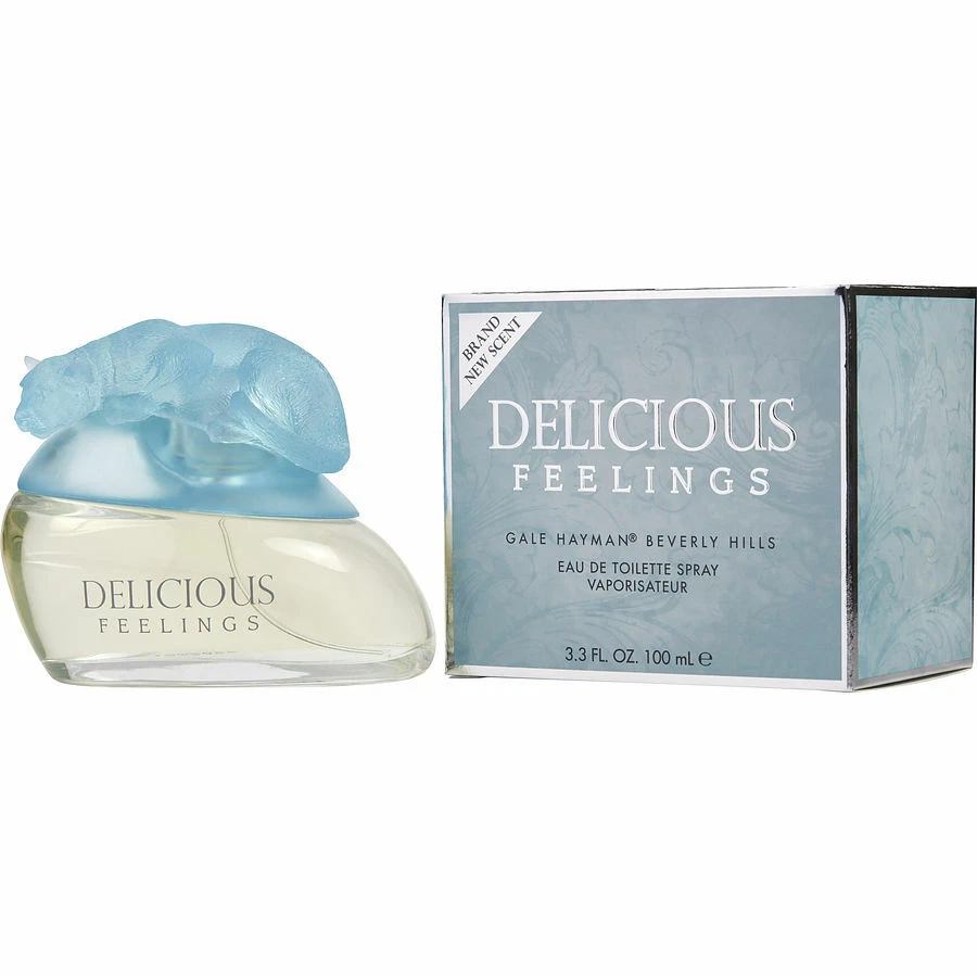 DELICIOUS FEELINGS BY GALE HAYMAN EDT SPRAY (WOMEN) 3.3 OZ *NEW IN SEALED BOX* - Image 1 of 1