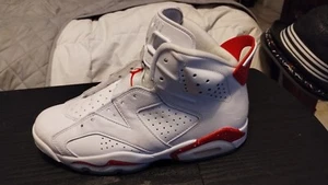 Nike Air Jordan 6 Retro Red Oreo Men’s CT8529-162 Size 9 / ONE SINGLE LEFT SHOE - Picture 1 of 17